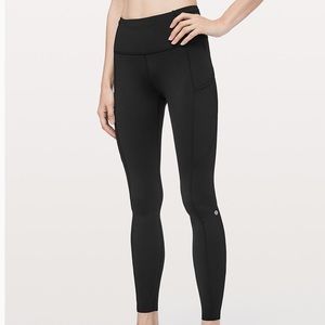 Lulu lemon fast & free full length tight leggings